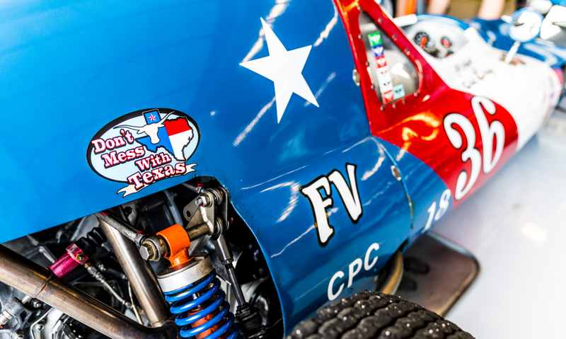 Illustration for article titled This Is What Vintage Car Racing Heaven Looks Like When It Comes To Texas